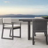 garden aluminium dining chairs garden